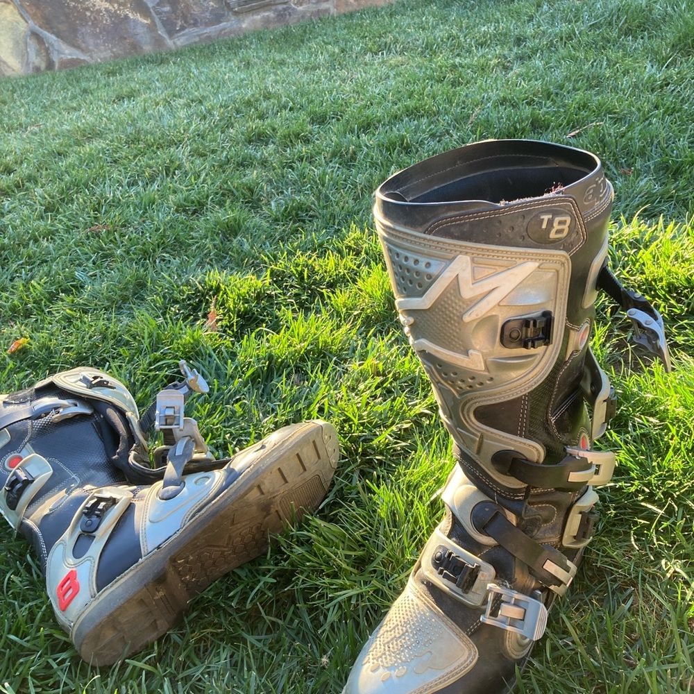 Alpinestar tech8 boots size 12